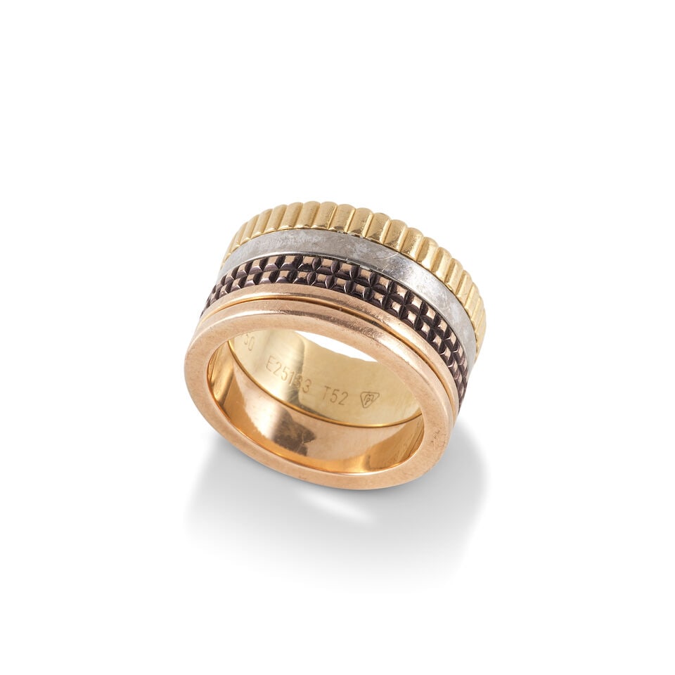 BOUCHERON: GOLD 'QUATRE' RING BOUCHERON: BAGUE 'QUATRE' EN OR - 3