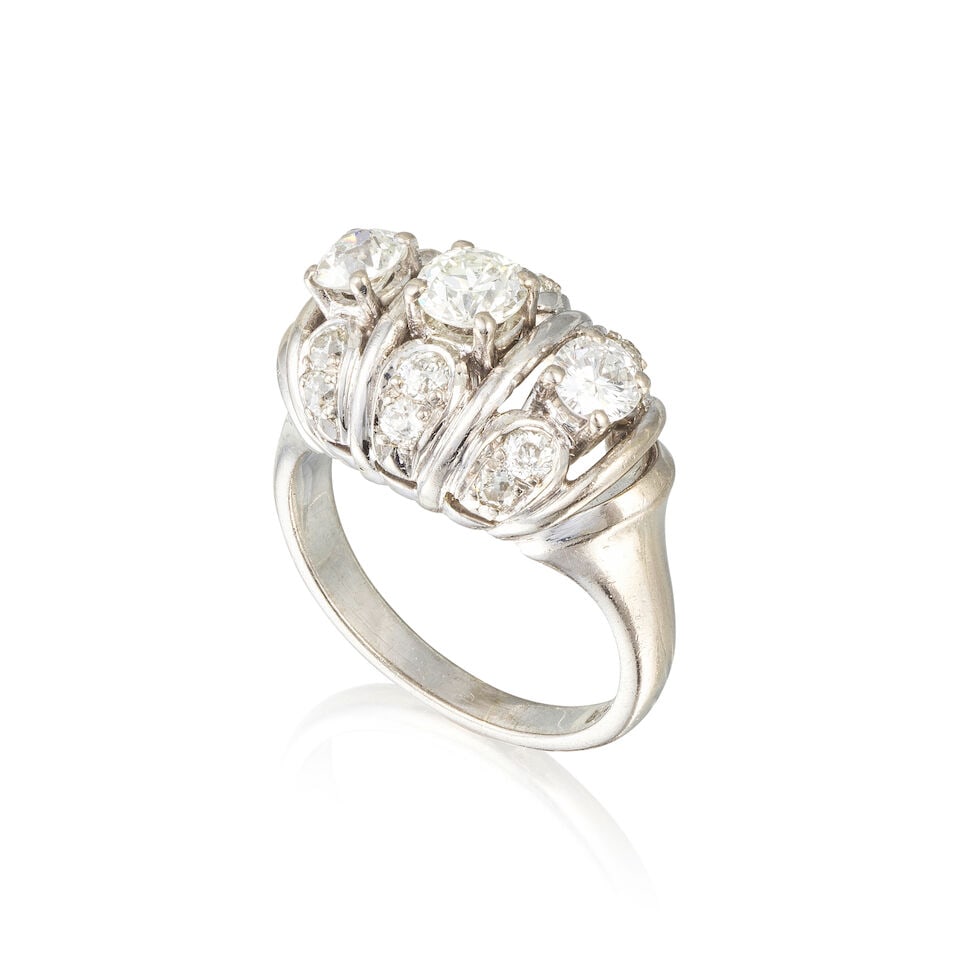 DIAMOND RING BAGUE DIAMANTS (1 of 3)