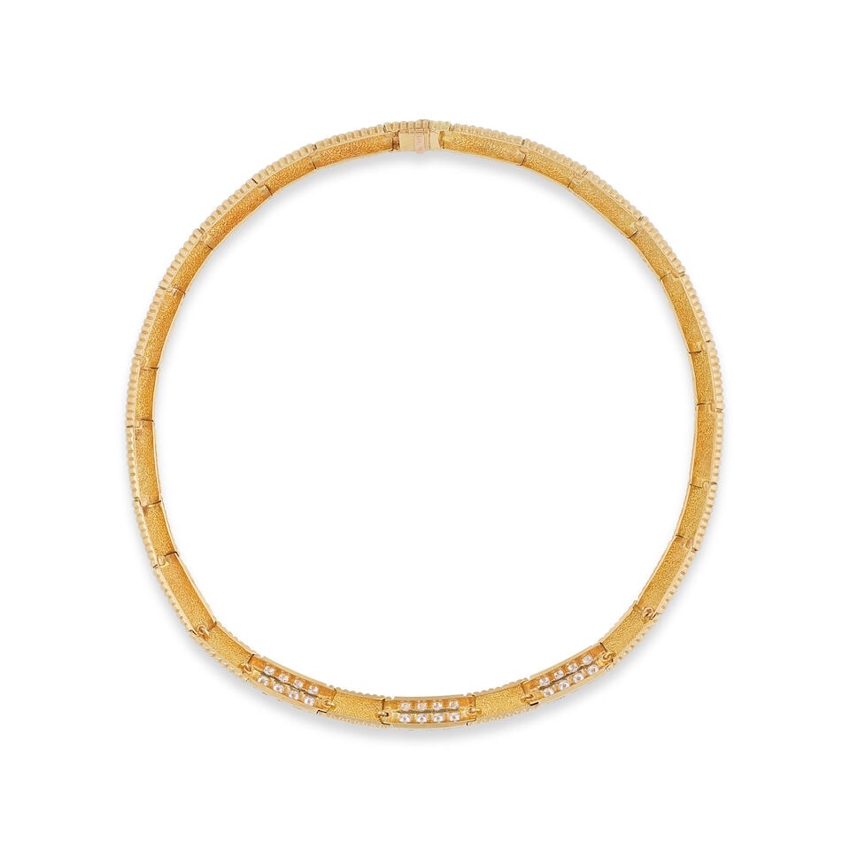 DIAMOND NECKLACE COLLIER DIAMANTS - 2
