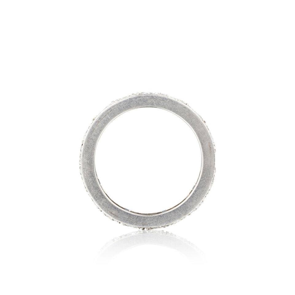 DIAMOND ETERNITY RING ALLIANCE AMÉRICAINE DIAMANTS - 2