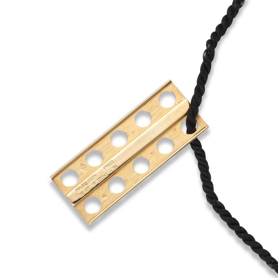 MAUBOUSSIN: GOLD AND VERMEIL NECKLACE MAUBOUSSIN: COLLIER EN OR ET VERMEIL - 2
