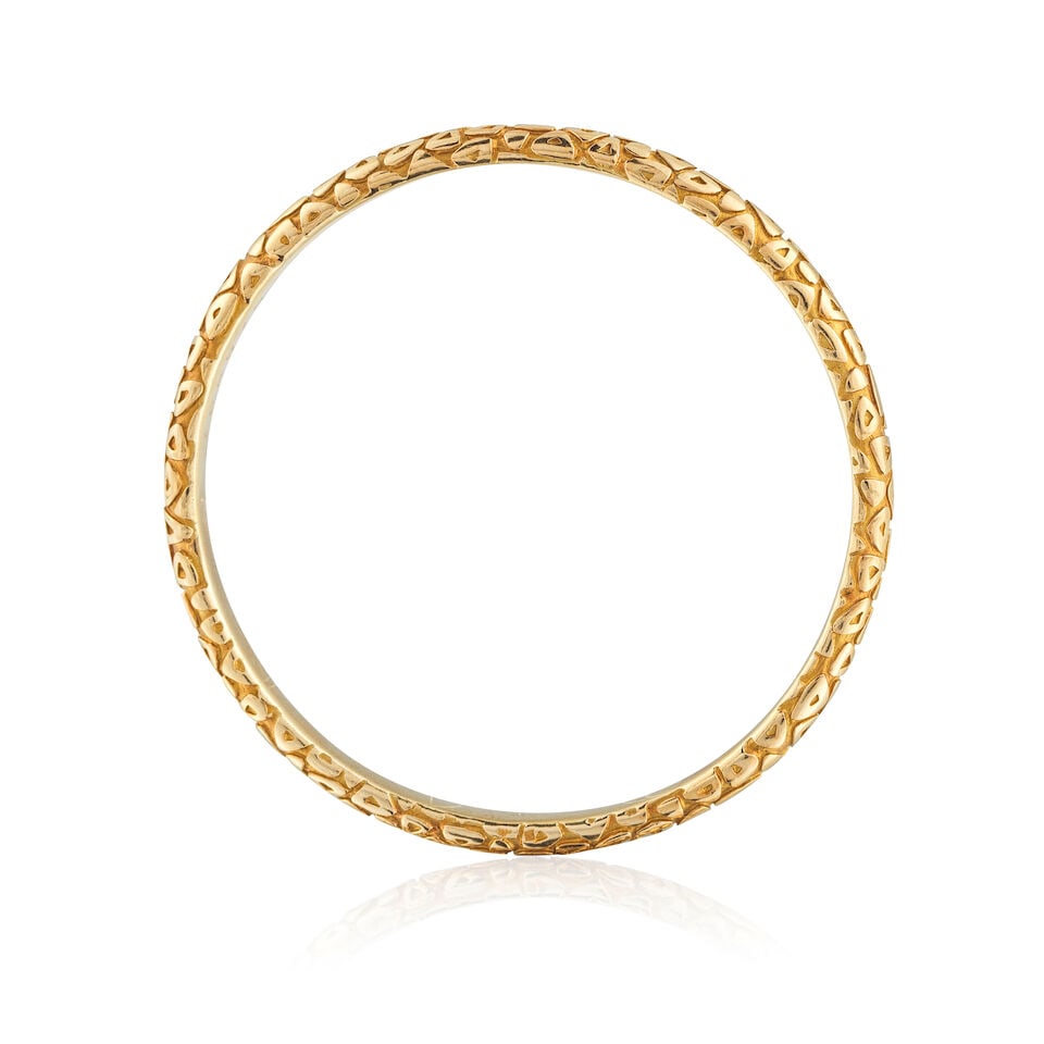 CHAUMET PARIS: GOLD BANGLE CHAUMET PARIS: BRACELET JONC EN OR - 2