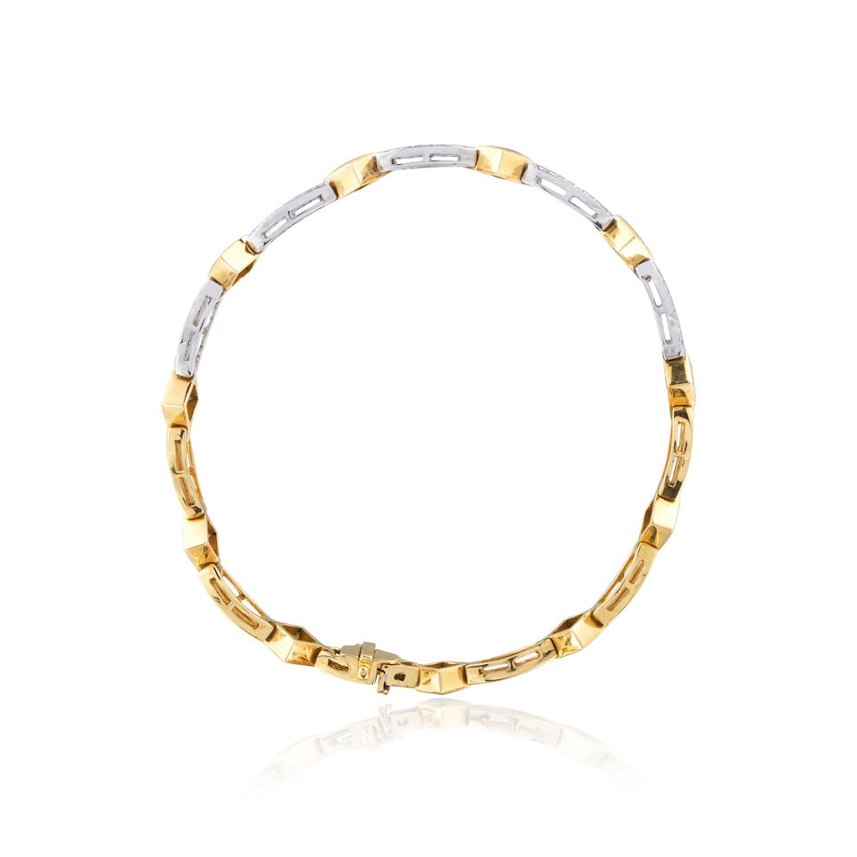 EMERALD AND DIAMOND BRACELET BRACELET ÉMERAUDES ET DIAMANTS - 3