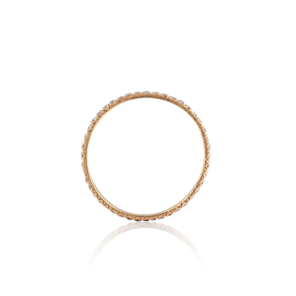 DIAMOND ETERNITY RING ALLIANCE AMÉRICAINE DIAMANTS - 2