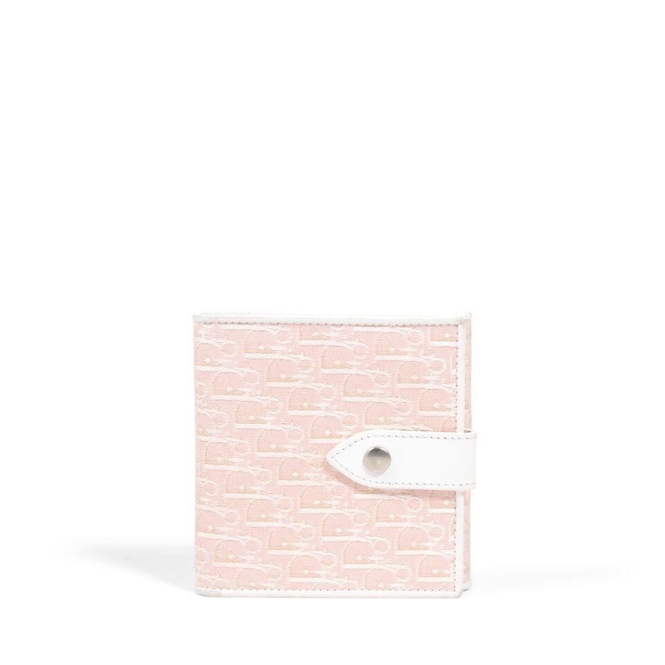 CHRISTIAN DIOR: PINK DIORISSMO LOGO WALLET Spring 2004 | John Galliano - 2
