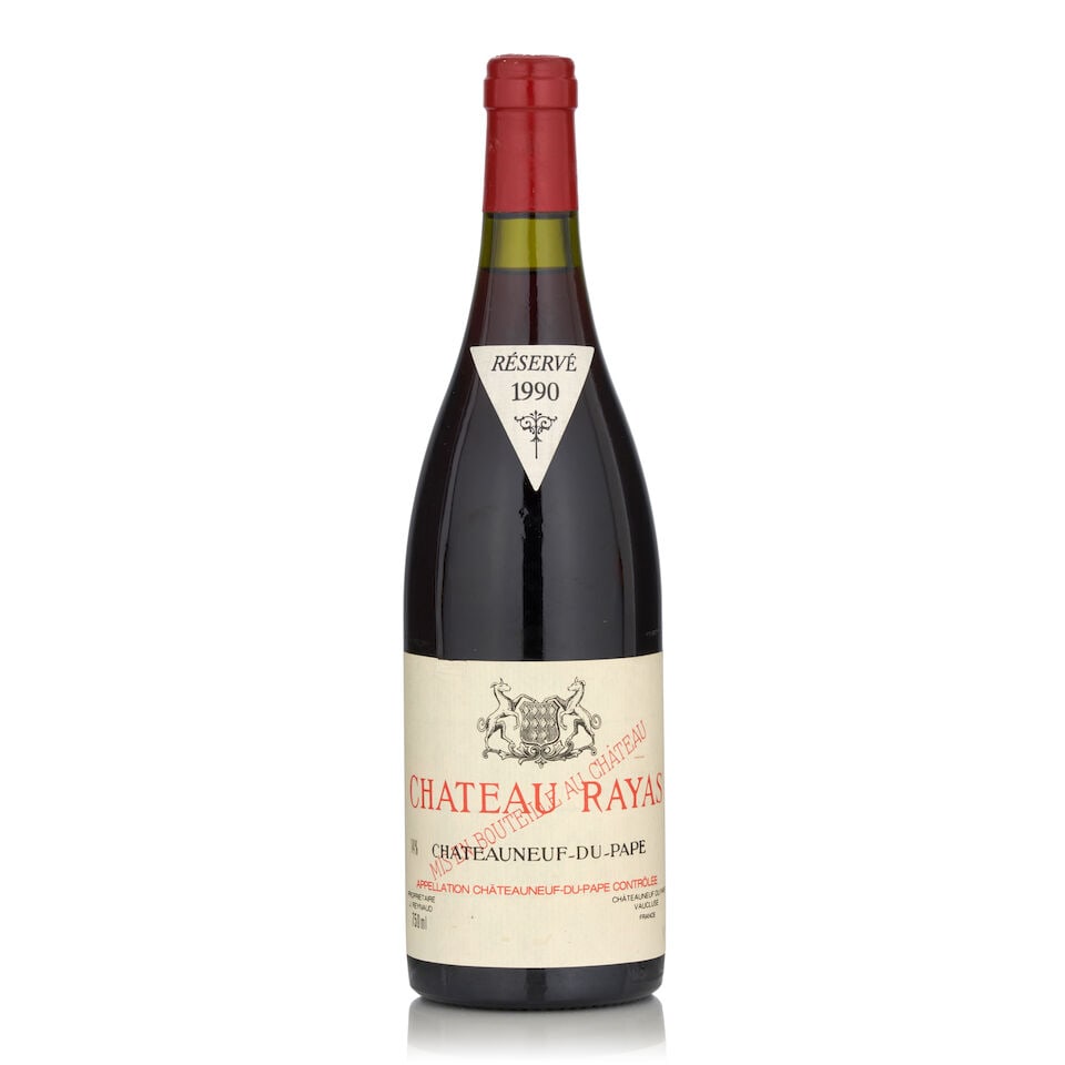 Chateau Rayas, Chateauneuf du Pape Reserve, 1990 (1 bottle, 750ml) (1 of 1)