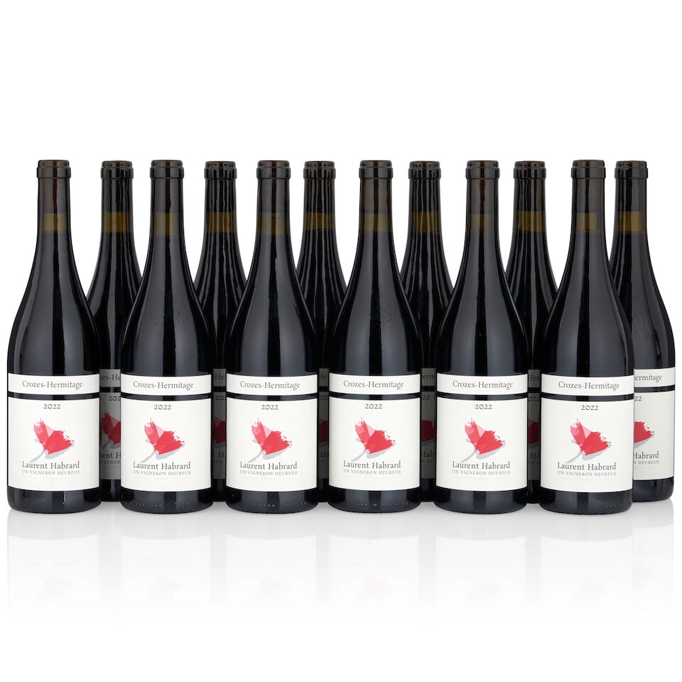 Domaine Laurent Habrard, Grande Classique Crozes Hermitage, 2022 (12 bottles, 750ml): Domaine Laurent Habrard, Grande Classique Crozes Hermitage, 2022 (12 bottles, 750ml) Region: Northern Rhone Packaging: original case This lot is subject to the following lot symbols: • •