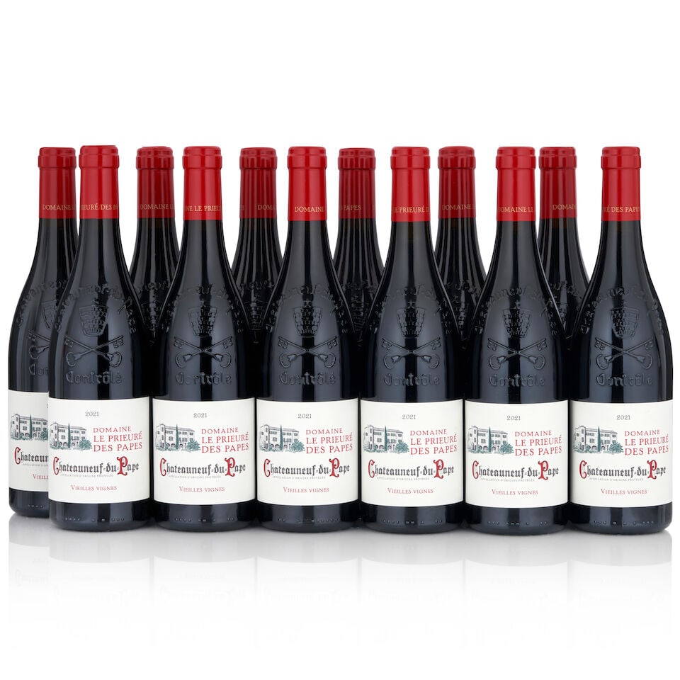 Domaine Le Prieure des Papes, Chateauneuf du Pape, 2021 (12 bottles, 750 ml) (1 of 1)