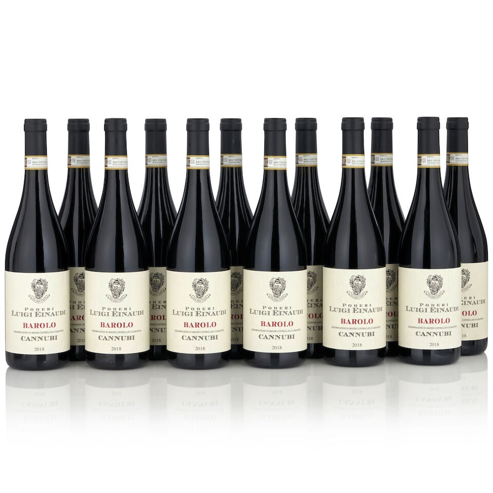 Luigi Einaudi, Barolo Nei Cannubi, 2018 (12 bottles, 750ml) (1 of 1)
