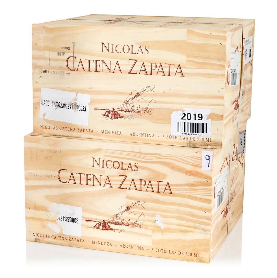 Catena Zapata, Nicolas Catena Zapata, 2019 (12 bottles, 750ml) (1 of 1)