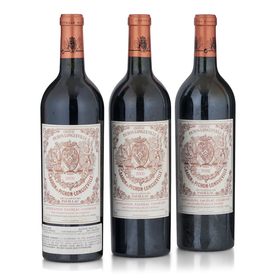 Chateau Pichon Baron, 2000 (3 bottles, 750ml) (1 of 1)