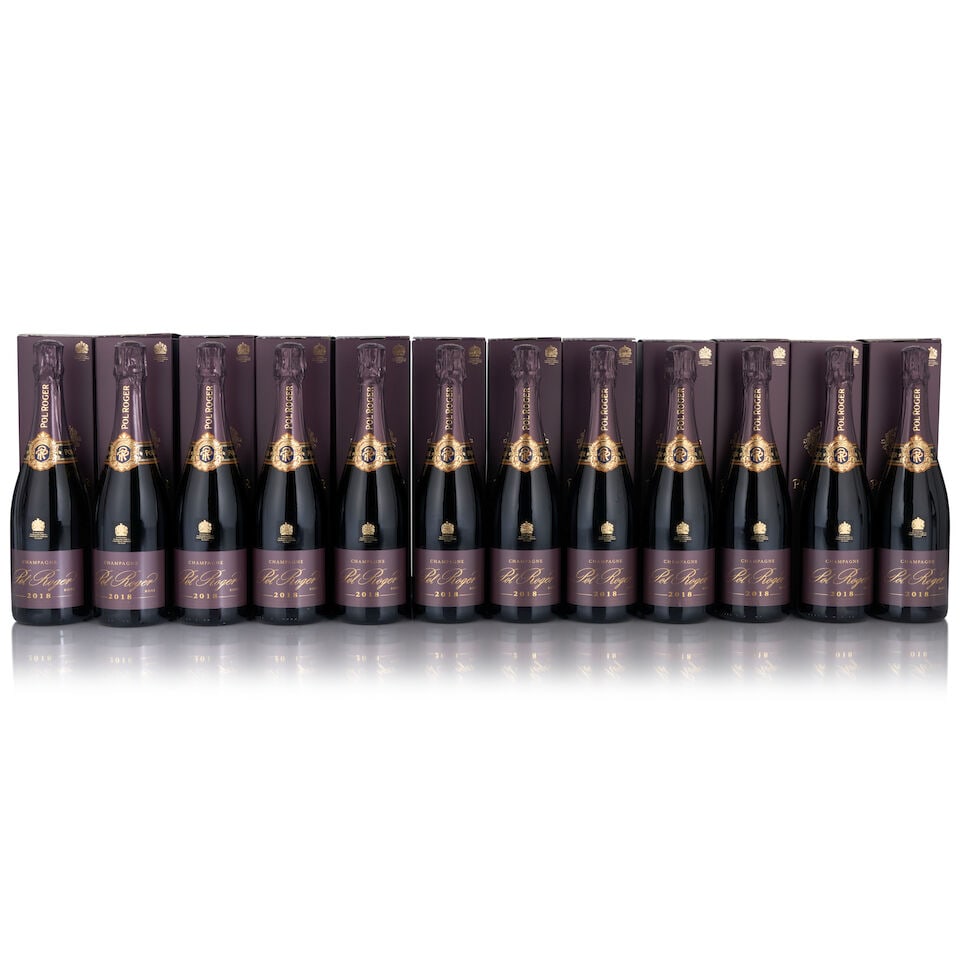 Pol Roger, Rose, 2018 (12 bottles, 750ml) (1 of 1)