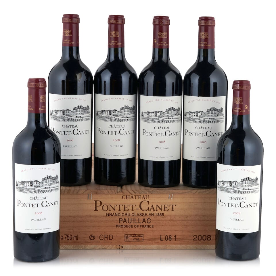 Chateau Pontet Canet, 2008 (6 bottles, 750ml) (1 of 1)