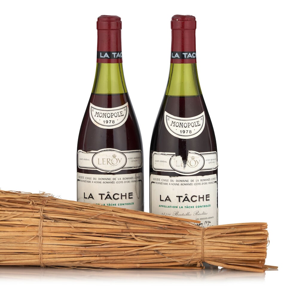 Domaine de la Romanee Conti, La Tache, 1978 (2 bottles, 750ml) (1 of 1)