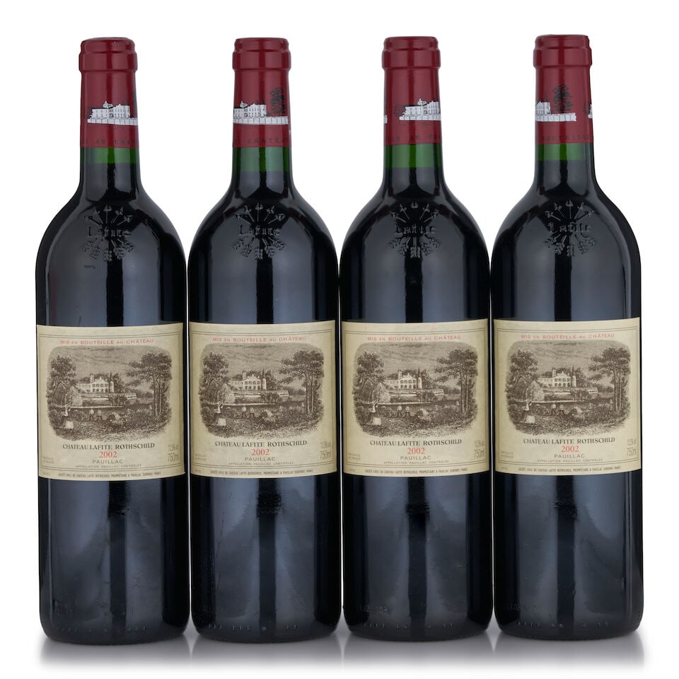 Chateau Lafite Rothschild, 2002 (4 bottles, 750ml) (1 of 1)