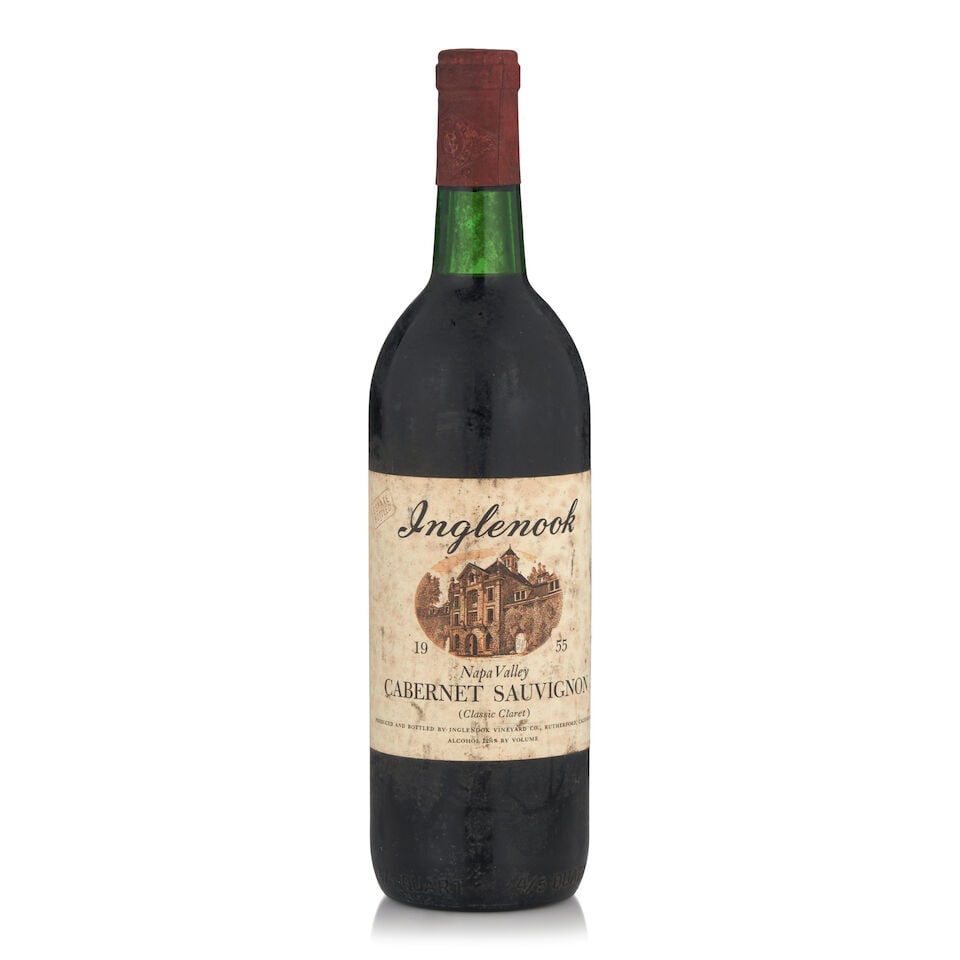Inglenook Cabernet Sauvignon, 1955 (1 bottle, 750ml) (1 of 1)