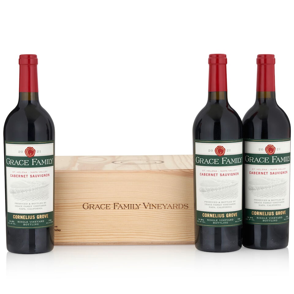 Grace Family, Cornelius Grove Cabernet Sauvignon, 2021 (3 bottles, 750ml) (1 of 1)