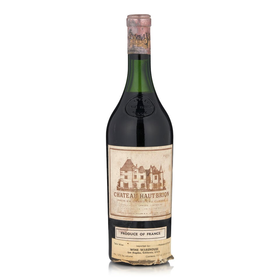 Chateau Haut Brion, 1959 (1 bottle, 750ml) (1 of 1)