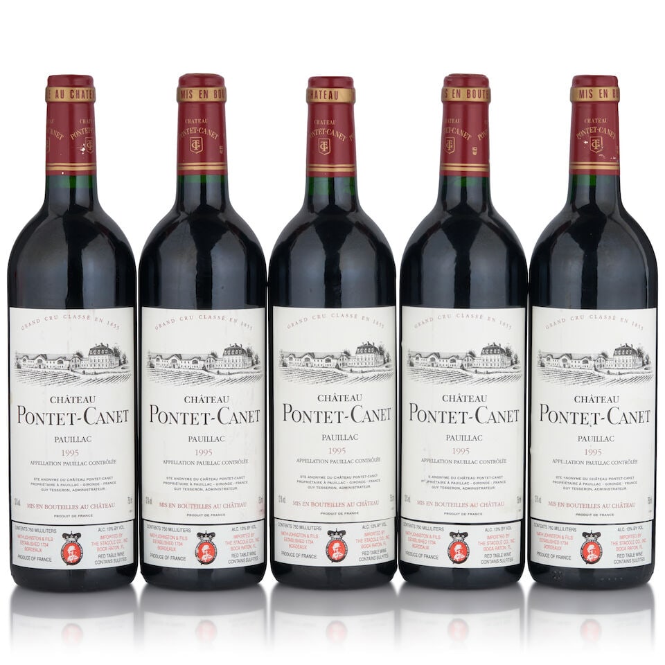 Chateau Pontet Canet, 1995 (5 bottles, 750ml) (1 of 1)