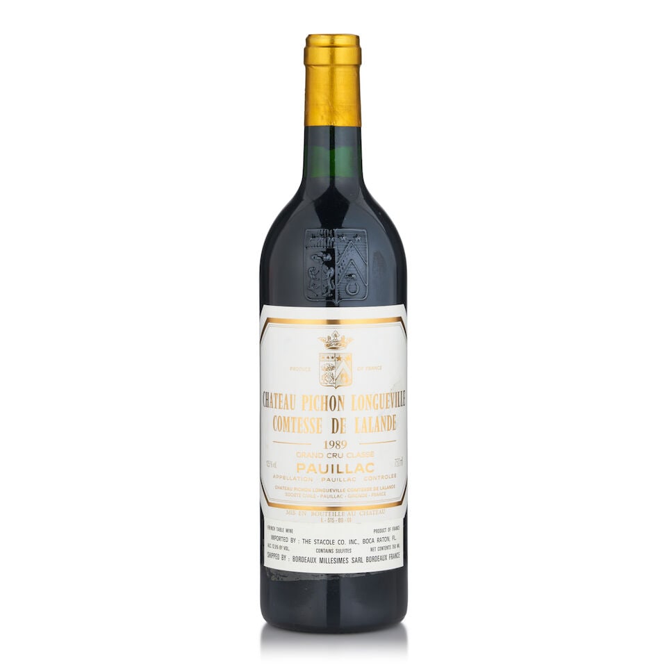 Chateau Pichon Lalande, 1989 (1 bottle, 750ml) (1 of 1)