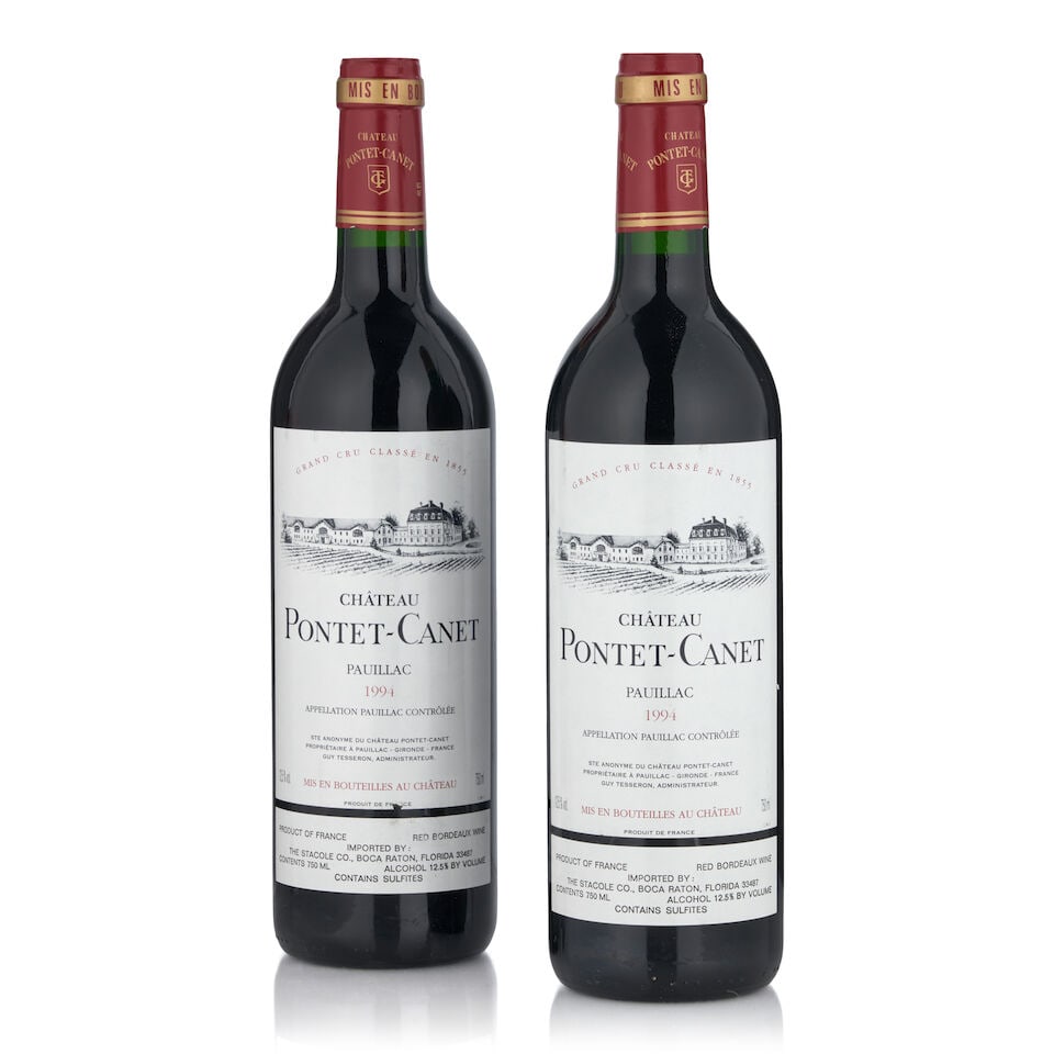 Chateau Pontet Canet, 1994 (2 bottles, 750ml) (1 of 1)