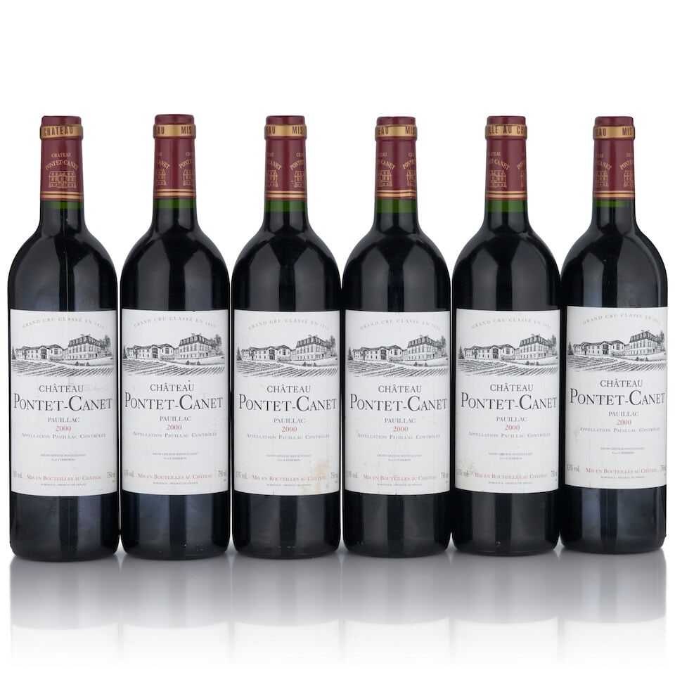 Chateau Pontet Canet, 2000 (6 bottles, 750ml) (1 of 1)