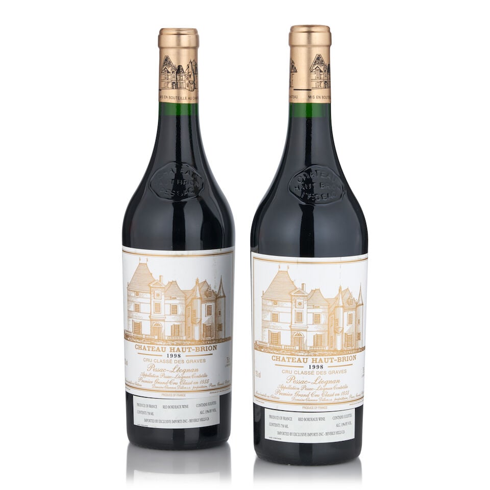 Chateau Haut Brion, 1998 (2 bottles, 750ml) (1 of 1)