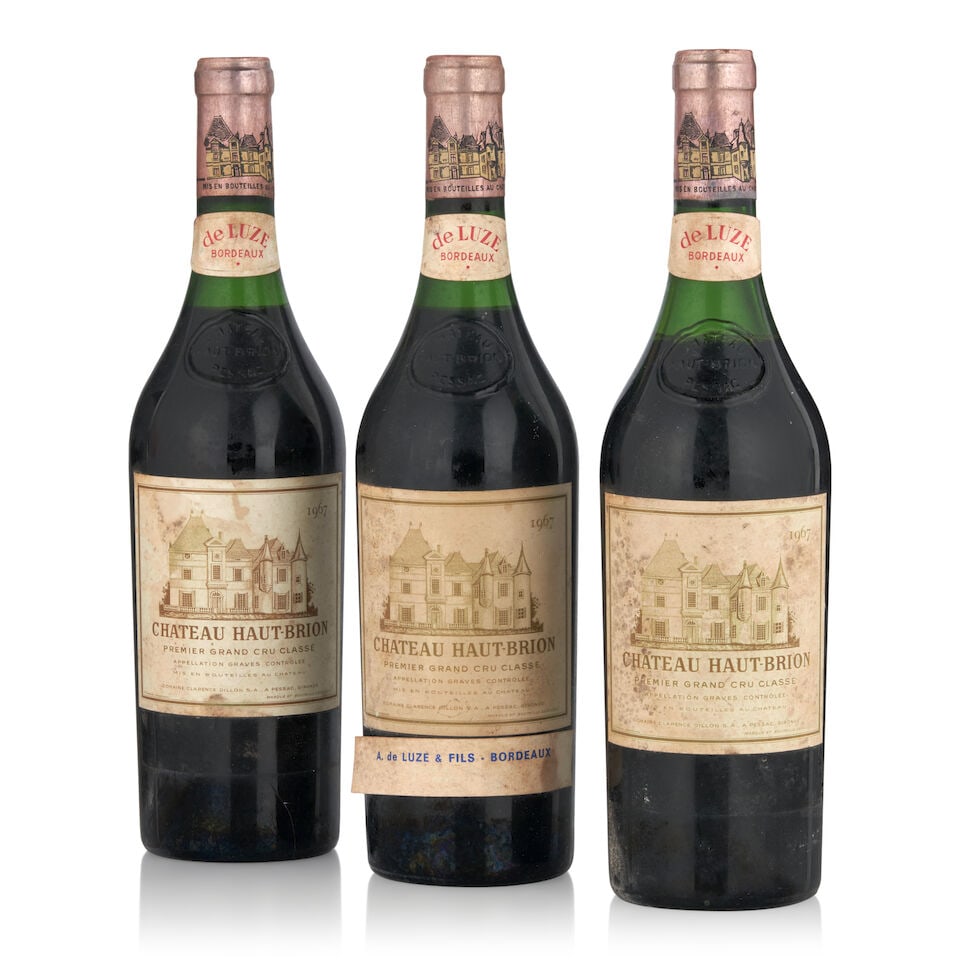 Chateau Haut Brion, 1967 (3 bottles, 750ml) (1 of 1)