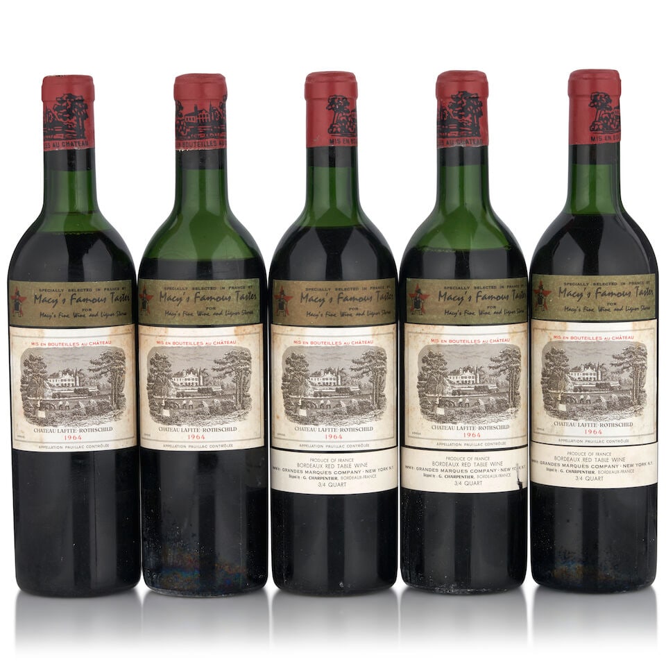Chateau Lafite Rothschild, 1964 (4 bottles, 750ml) (1 of 2)