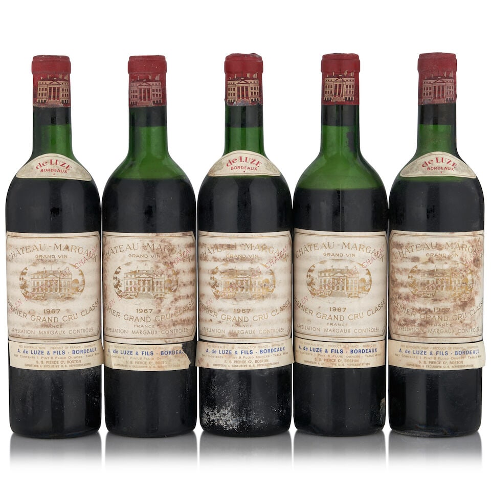Chateau Margaux, 1967 (4 bottles, 750ml) (1 of 2)