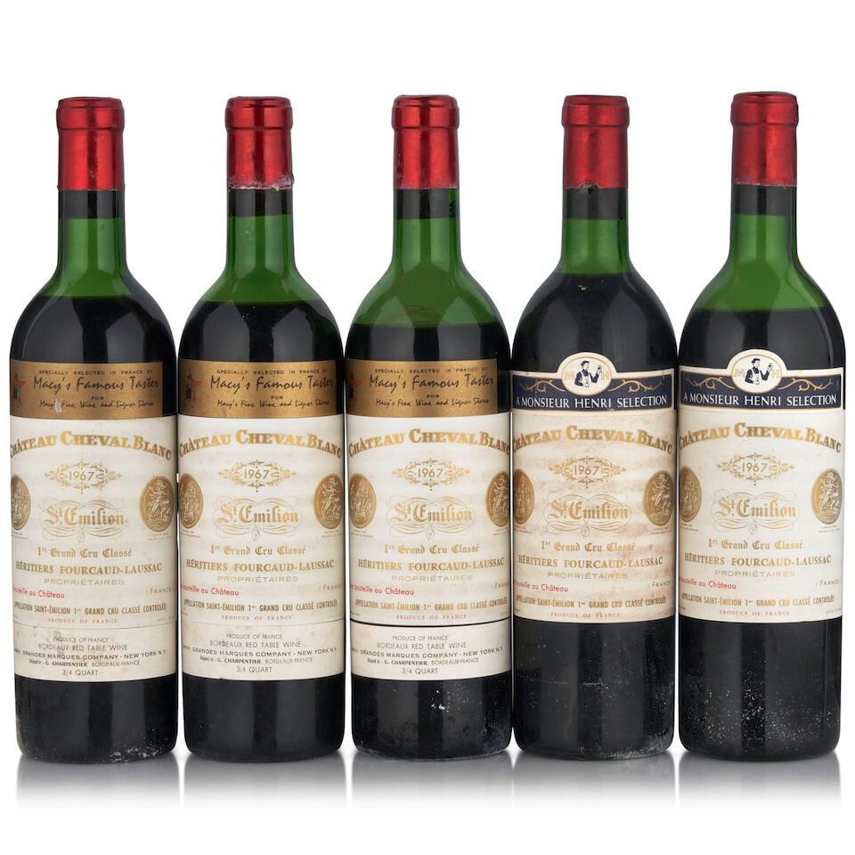 Chateau Cheval Blanc, 1967 (5 bottles, 750ml) (1 of 1)