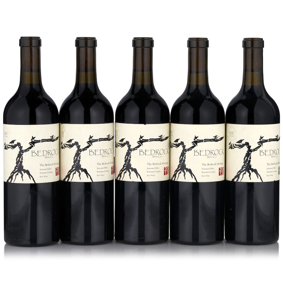 Bedrock The Bedrock Heritage, 2013 (5 bottles, 750ml) (1 of 1)
