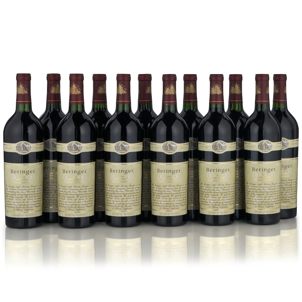 Beringer Cabernet Sauvignon Private Reserve, 1993 (12 bottles, 750ml) (1 of 1)