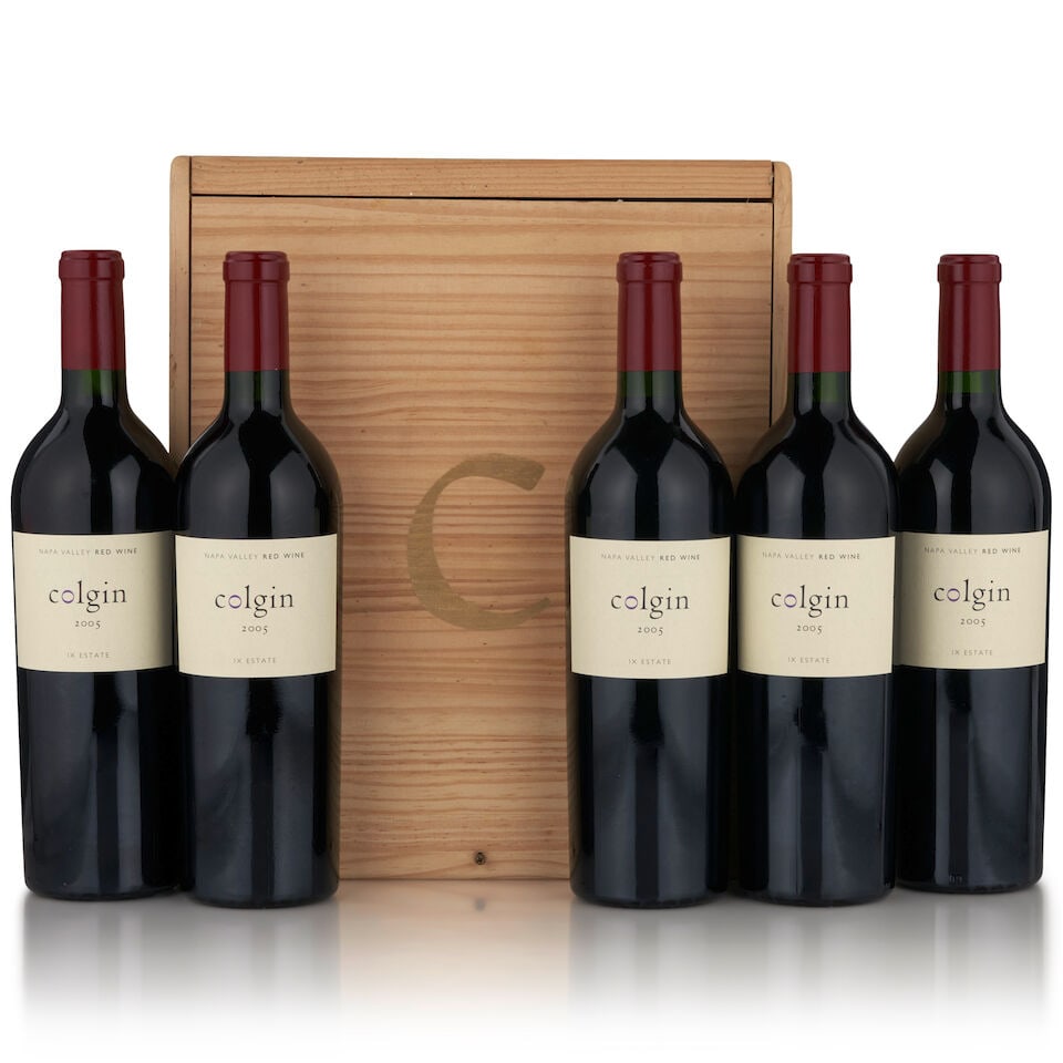 Colgin IX Estate, 2005 (5 bottles, 750ml): Colgin IX Estate, 2005 (5 bottles, 750ml) Region: Napa Valley Fill Level: bottom neck Footnotes: California This lot is subject to the following lot symbols: • • Zero rated for tax, no