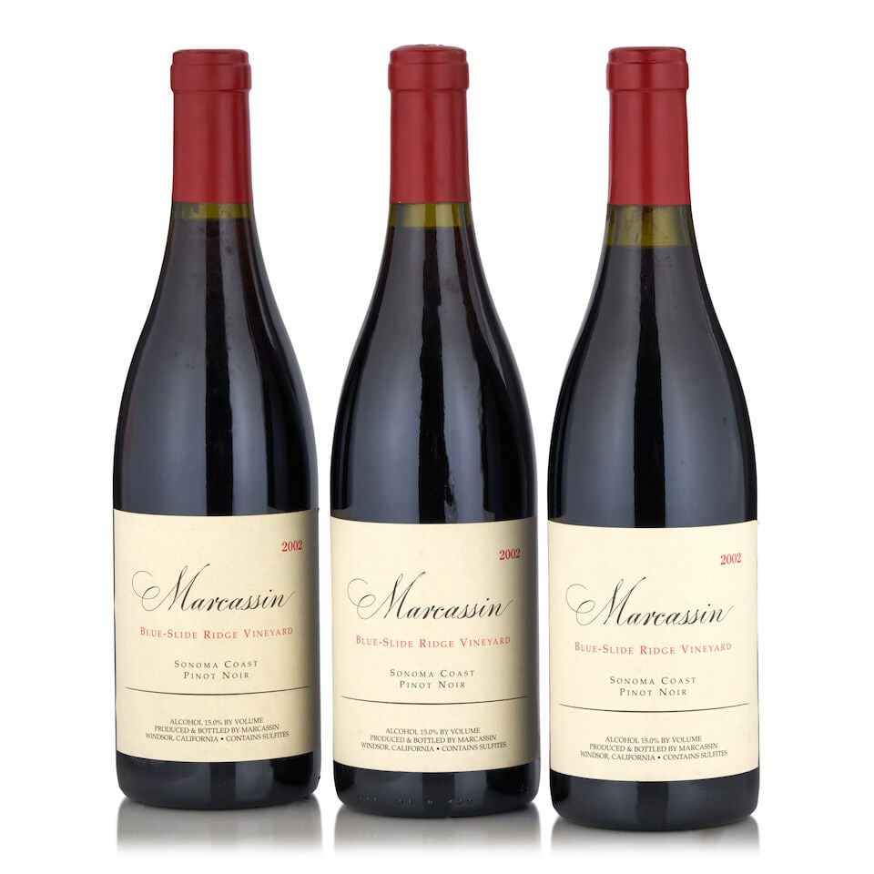 Marcassin Pinot Noir Blue Slide Ridge Vineyard, 2002 (3 bottles, 750ml) (1 of 1)