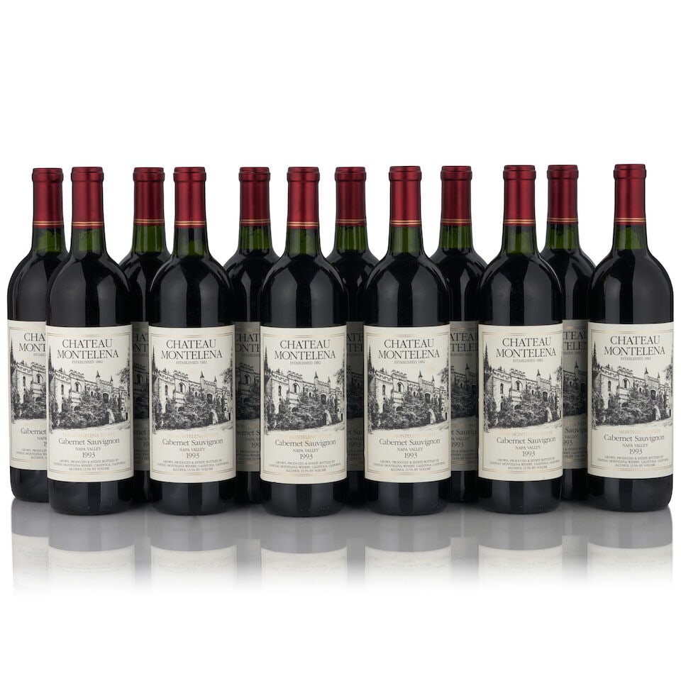 Chateau Montelena Cabernet Sauvignon The Montelena Estate, 1993 (12 bottles, 750ml) (1 of 1)