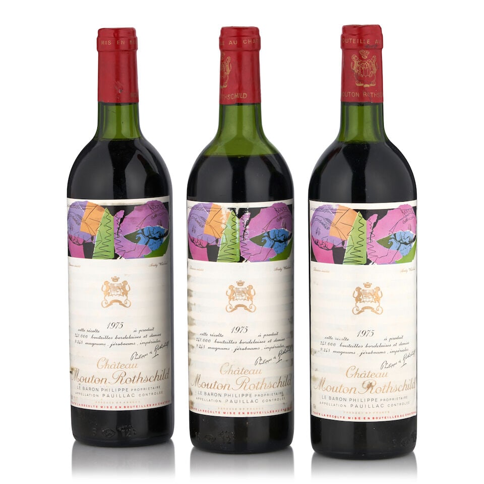 Chateau Mouton Rothschild, 1975 (3 bottles, 750ml) (1 of 1)
