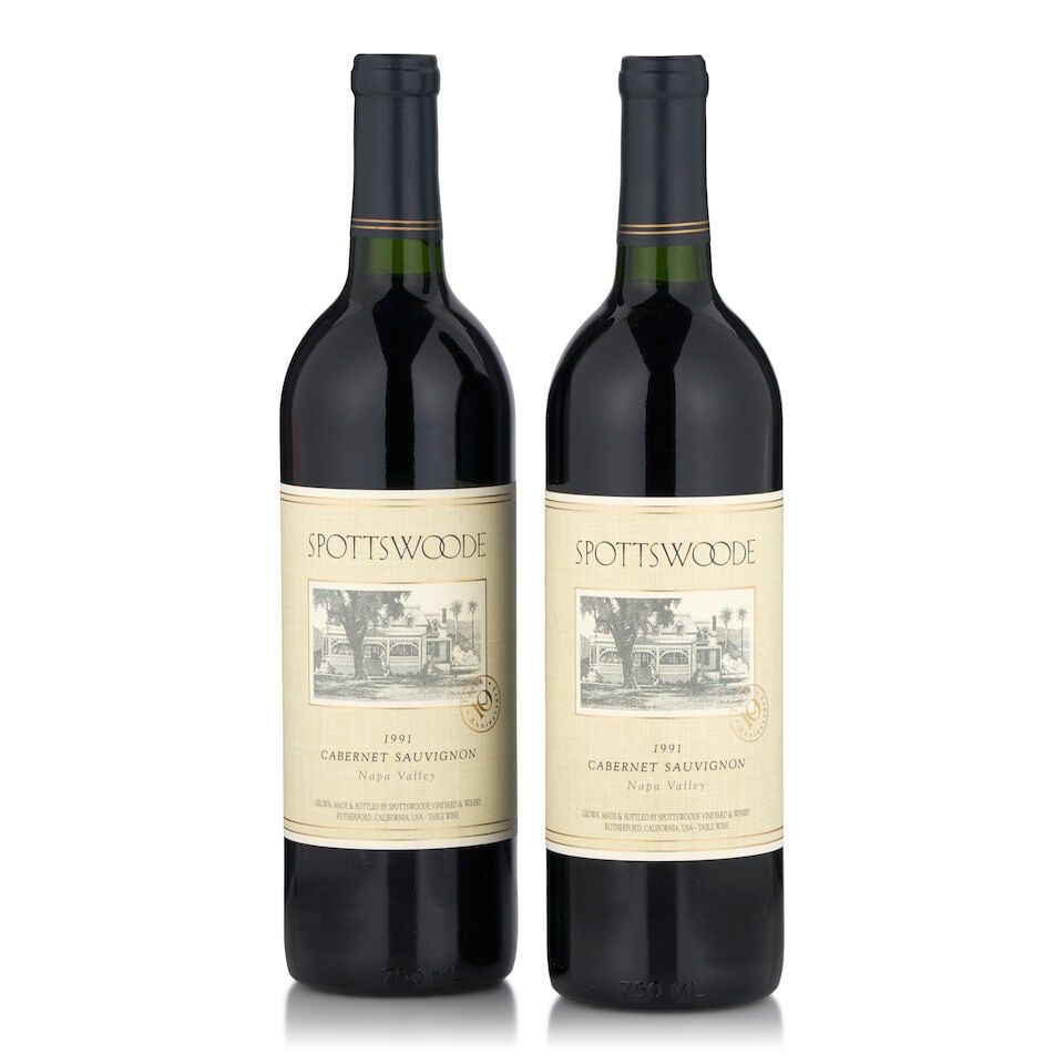 Spottswoode Cabernet Sauvignon, 1991 (2 bottles, 750ml) (1 of 1)