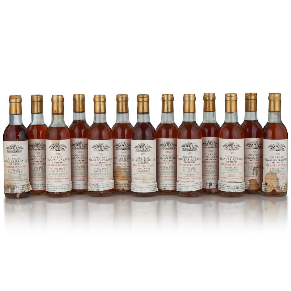Chateau Sigalas Rabaud, 1983 (13 bottles, 375 ml) (1 of 1)