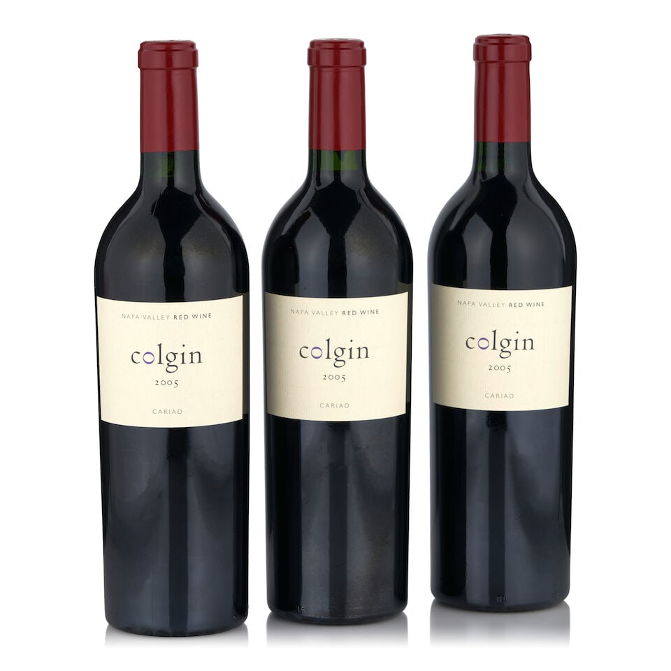 Colgin Cariad, 2005 (3 bottles, 750ml): Colgin Cariad, 2005 (3 bottles, 750ml) Region: Napa Valley Fill Level: bottom neck Footnotes: California This lot is subject to the following lot symbols: • • Zero rated for tax, no tax