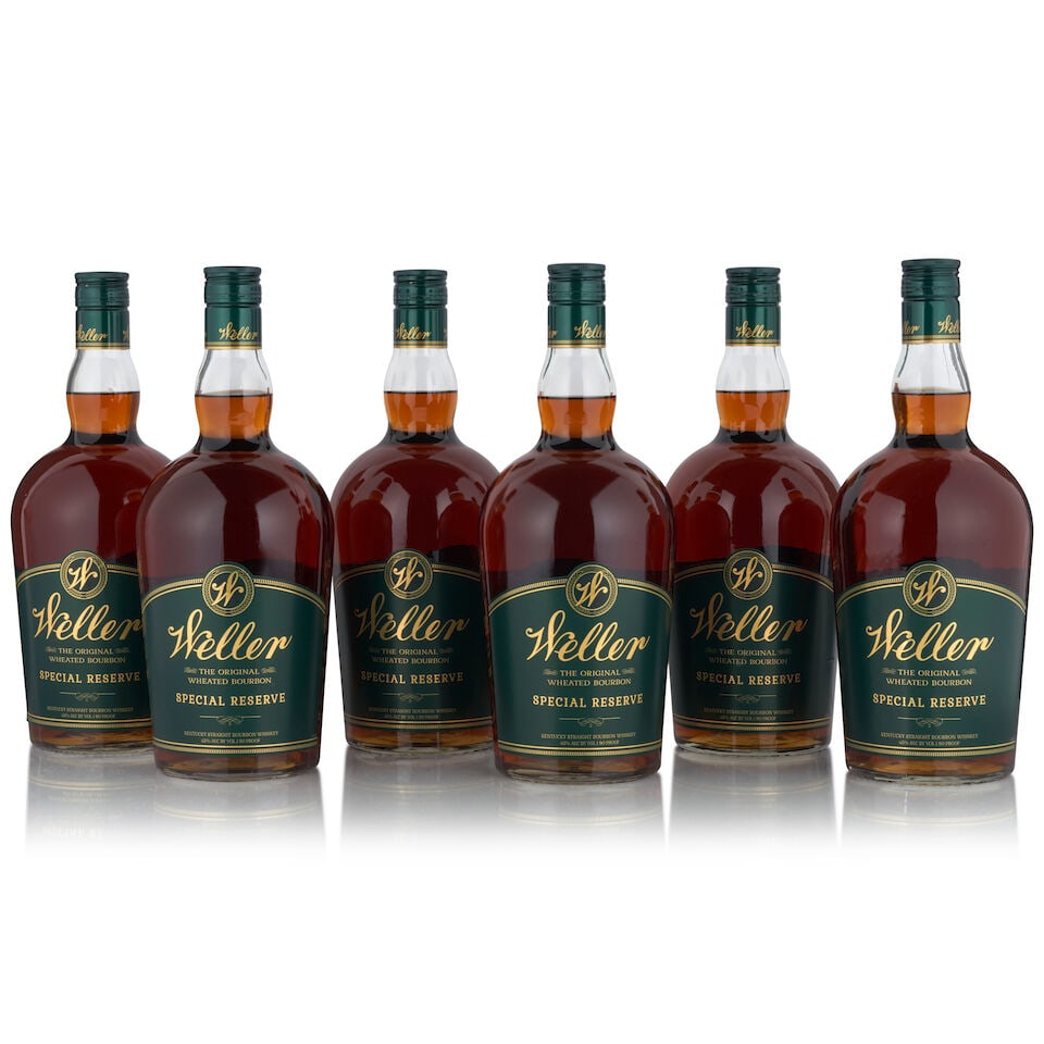 Weller Special Reserve (6 bottles, 1.75L): Weller Special Reserve (6 bottles, 1.75L) Region: Kentucky Packaging: original 6-pack case Alcohol content: 45% Notes: official bottling Footnotes: United States, Bourbon Lot to be sold without reserv