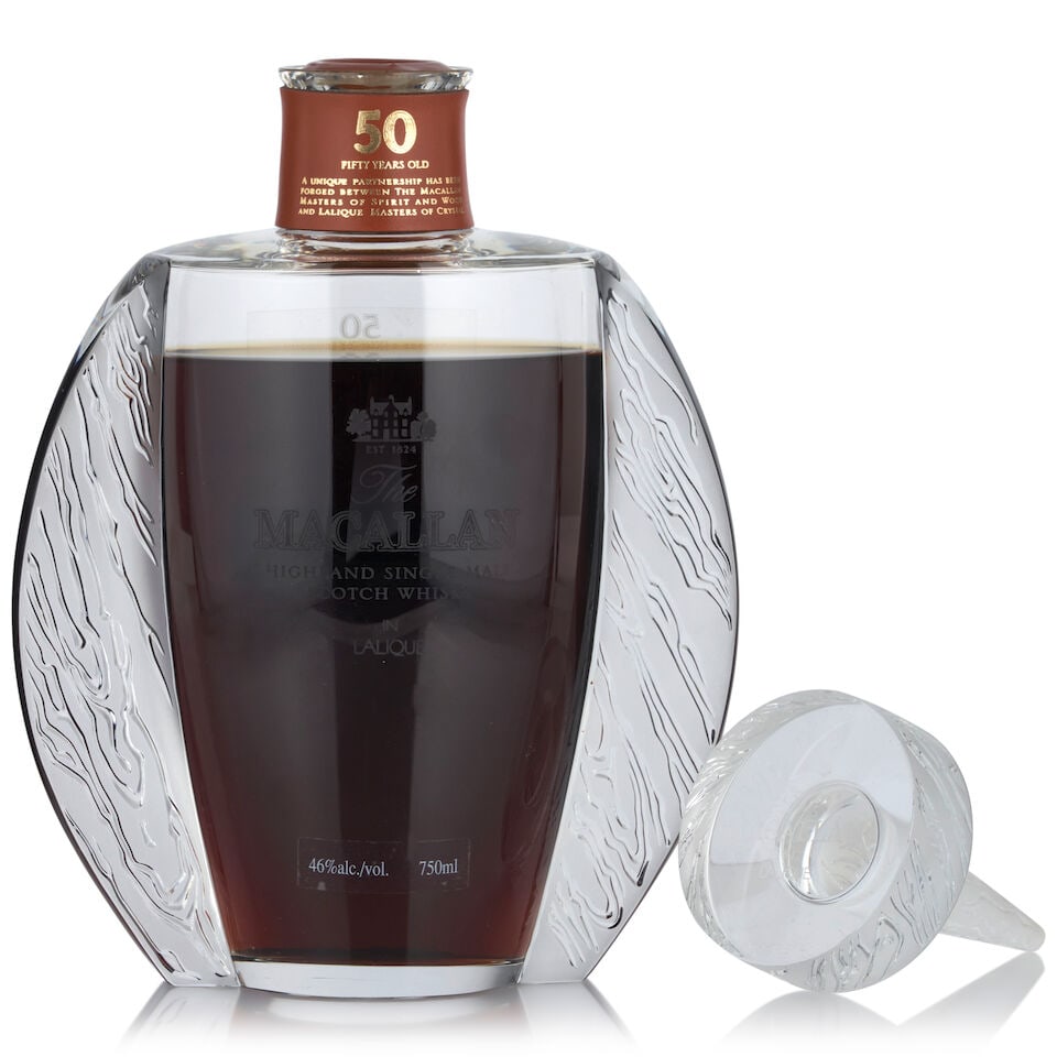 The Macallan In Lalique 50 Years Old (1 bottle, 750ml) - 3