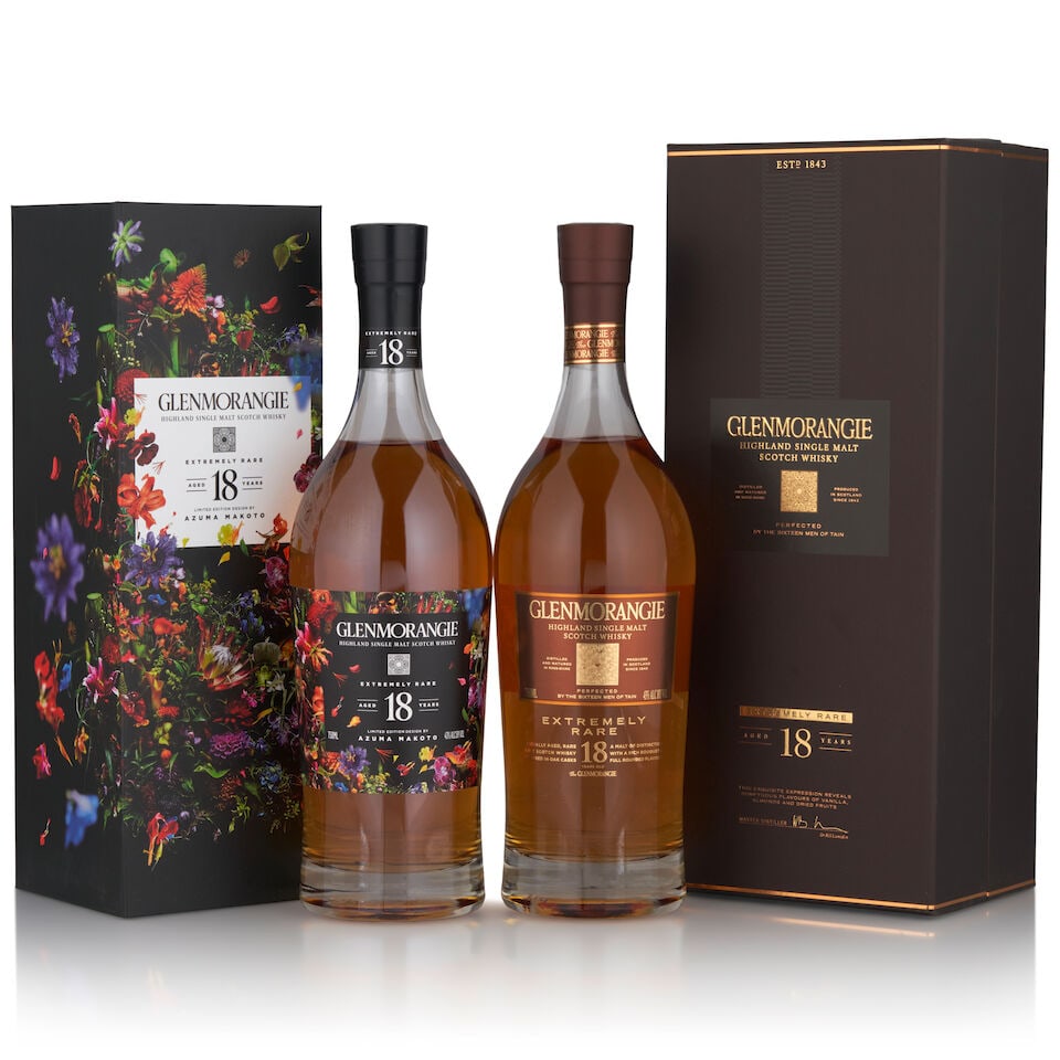 Glenmorangie 18 Years Old Azusa Makoro (1 bottle, 750ml) Glenmorangie 18 Years Old Extremely Ra...: Glenmorangie 18 Years Old Azusa Makoro (1 bottle, 750ml) Region: Highland Packaging: original carton Alcohol content: 43% Notes: official bottling Glenmorangie 18 Years Old Extremely Rare (1 bottle, 7
