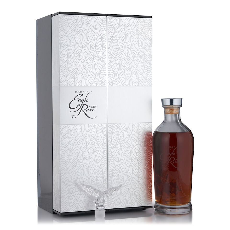 Eagle Rare Double Eagle 20 Years Old (1 bottle, 750ml): Eagle Rare Double Eagle 20 Years Old (1 bottle, 750ml) Region: Kentucky Packaging: original case Alcohol content: 50.5% Notes: official bottling Footnotes: United States, Bourbon This lot is subject t