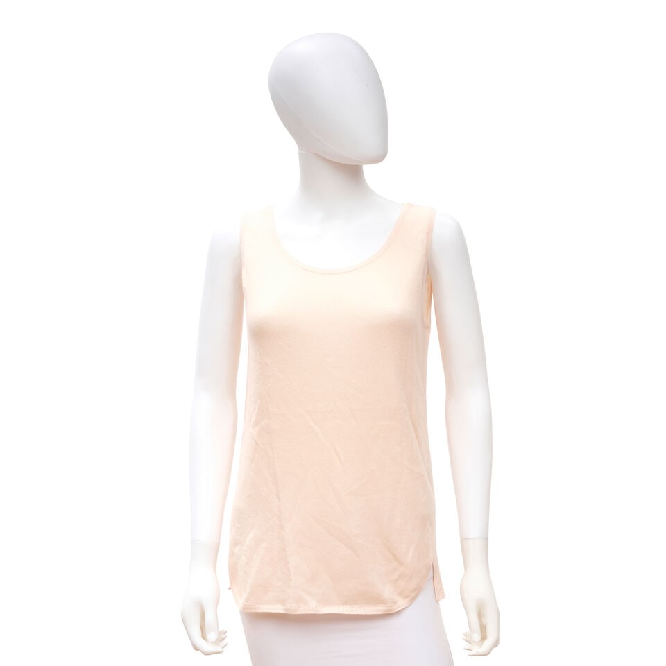 LORO PIANA: THREE PIECE PEACH CASHMERE ENSEMBLE - 2