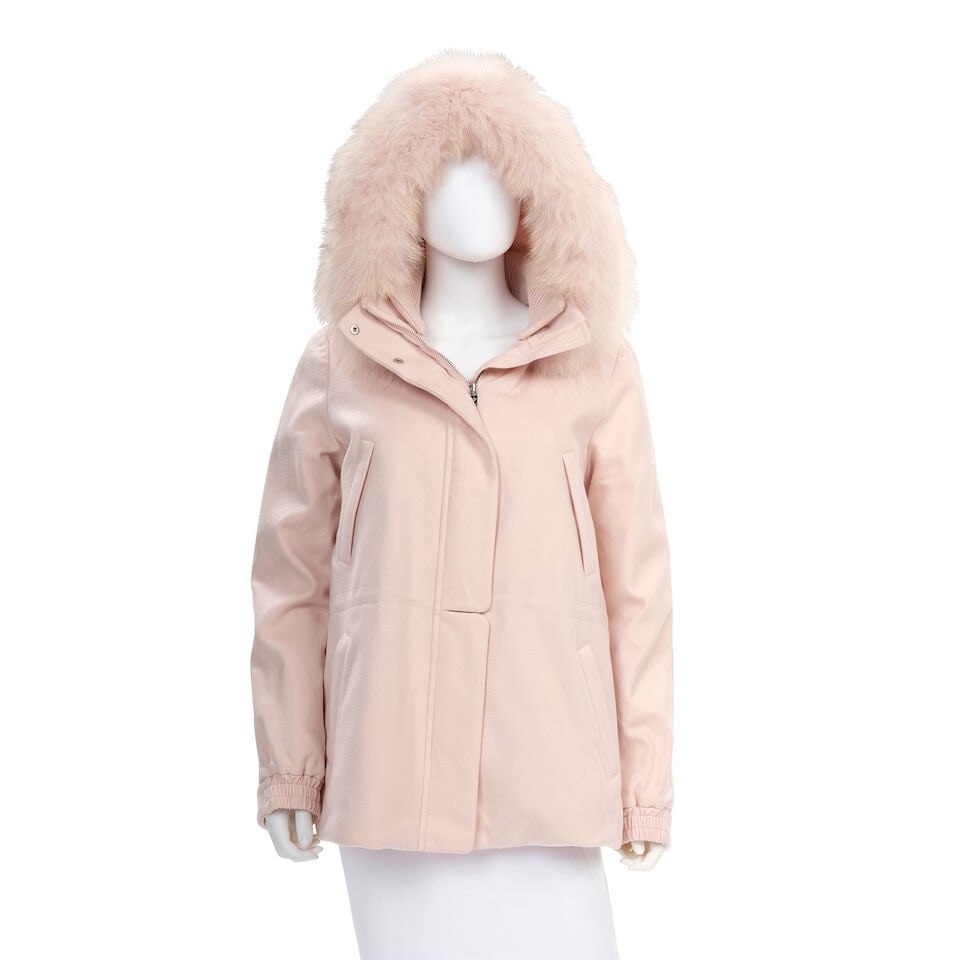 LORO PIANA: ICERY CASHMERE FUR TRIM WINTER JACKET (1 of 1)