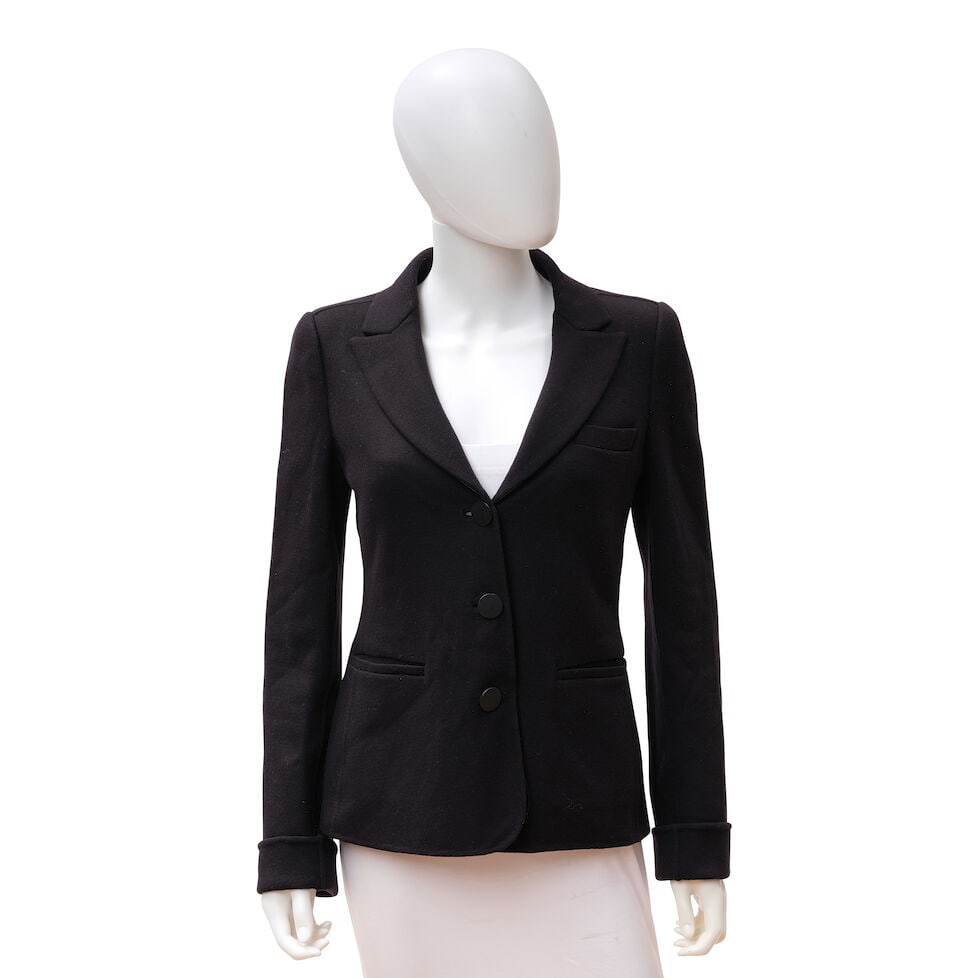 GIORGIO ARMANI: NAVY WOOL BLAZER (1 of 1)