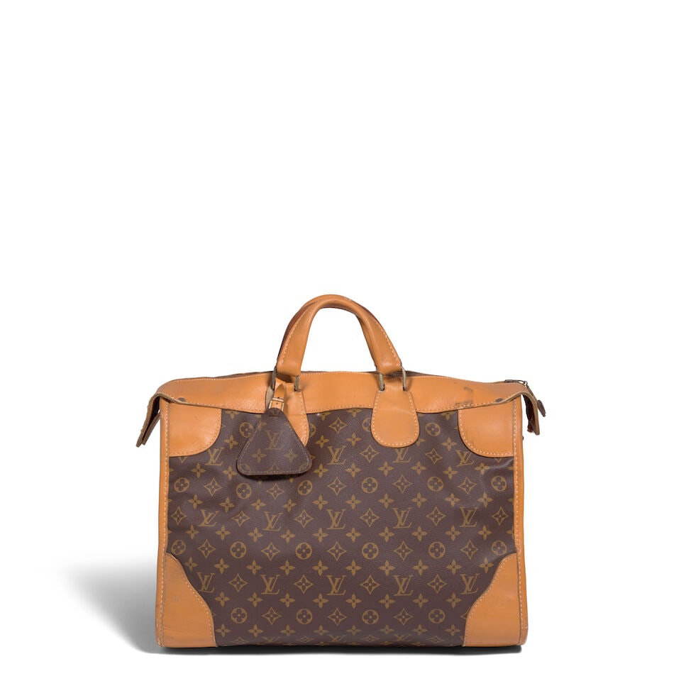 LOUIS VUITTON: FRENCH COMPANY MONOGRAM COATED CANVAS WEEKENDER - 2