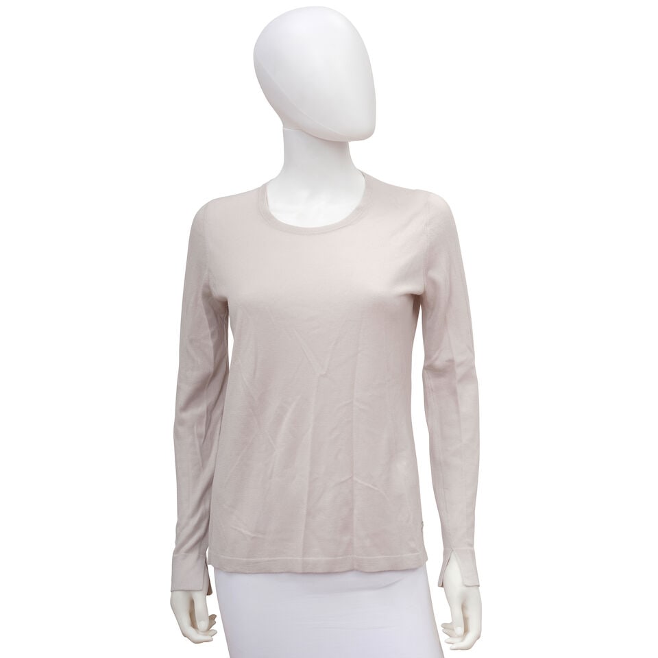 LORO PIANA: GREY CASHMERE SWEATER (1 of 1)