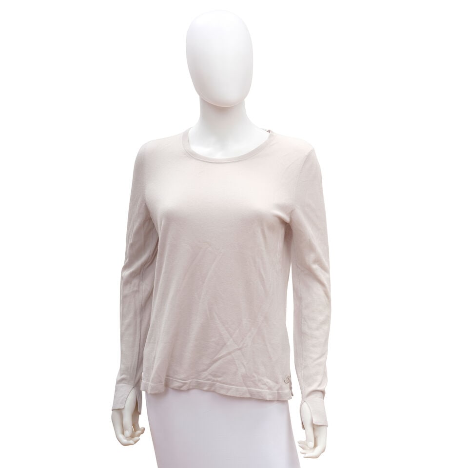 LORO PIANA: GREY CASHMERE SWEATER (1 of 1)